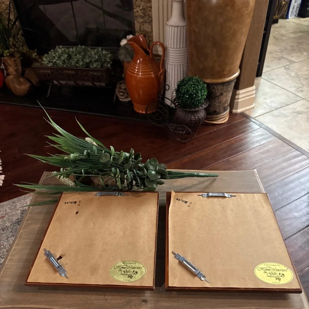Home Interior Set Of Two Square Mirrors